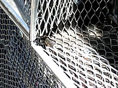 Expanded Mesh Corner Bead